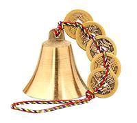 Puthernm Campana di Feng Shui Cinese per Ricchezza e Sicurezza, Pace e Successo. Elemento di Feng Shui, Campanello per Porta o Decorazione.