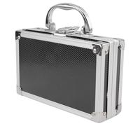 Puthernm Cassetta Degli Attrezzi In Lega di Alluminio Scatola Portaoggetti per Accessori Pratica In Alluminio Maniglia Portatile Piccola Cassetta Degli Attrezzi Facile da Usare