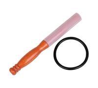 Puthernm Ciotole da Canto Cristallino Mazzuola In Legno In Legno Meditazione da Yoga da Battitore Professionale con di Gomma