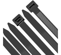 Puthernm Confezione da 100 Fascette per Cavi In Nylon Resistenti da 12 Pollici, Robuste Fascette In Plastica da 7,6 mm con Alla Trazione di 70 Kg, Resistenti Ai Raggi UV