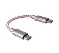 Puthernm Decodifica Portatile Amplificatore OTG da Tipo C un Tipo C di Registrazione Audio un 8 Core per Adattatore OTG per Cuffie HiFi