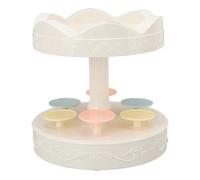 Puthernm Display A Tavola Girevole per Macarons A 360 Gradi, Automatica. Ideale per Decorazioni e Regali di Compleanno.