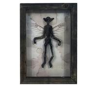 Puthernm Fata Scheletro Strega Decor Fata Esemplare Statua Cornici Display Pittura Home Decor A