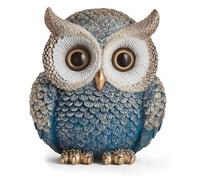 Puthernm Figura di Gufo per Statua di Decorazione Interna per Biblioteca, Tavolo, Ufficio, Camera da Letto, Soggiorno, Decorazioni per Mobili Televisione, Regali