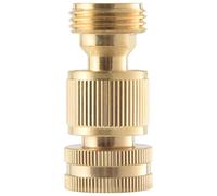 Puthernm Giardino Connettore Rapido Rapido Da Giardino nel Massiccio Connettore Rapido Da Giardino Raccordo per Tubo 'Acqua Flessibile 3/4 Pollici Ght (3 Set)