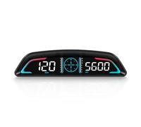 Puthernm Head Up Display per Auto B3, Display Indicatore Obd2 con Velocità, Consumo di Carburante, Avviso di Affaticamento Alla Guida, per Tutte le Auto Durevole Facile da Installare Facile da Usare