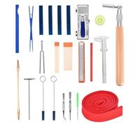 Puthernm Kit di Accordatura Professionale per Pianoforte 36PCS Incluso Set di Strumenti A Chiave e Leve per Accordatori di Pianoforte