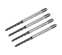 Puthernm Maschi per Filettatura con Scanalatura A Spirale 4 Pezzi, A Vite Metrico Rivestito In Nitruro M2 X 0,4, Filettare per Maschiatura A Macchina In Acciaio Ad Alta Velocità