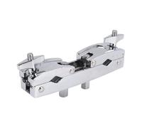 Puthernm Morsetto per Batteria Supporto per Supporto per Piatti Multi-Morsetto Un 2 Fori per Batteria, Piatti, Parti Musicali, Accessorio per Campanaccio