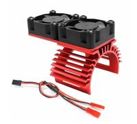 Puthernm Motore Ventole di Raffreddamento Doppie Dissipatore di 380 540 550 3650 3660 Radiatore 36mm RC Car Ship Part
