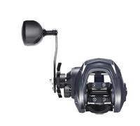 Puthernm Mulinello per Esche Mulinello A Goccia Ruota per Pesca in Mare Interamente in Metallo per La A Lungo Lancio Mulinello per Esche Blackfish Anti-Contraccolpo Mano Sinistra