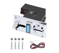 Puthernm Multi Gettoniera Programmabile in Plastica Durevole Selettore di Monete Elettronico A Scorrimento Verso Il Basso Meccanismo di Selezione Laterale della