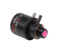 Puthernm Obiettivo Varifocale Montabile da 6-22mm 5MP F1.6, Zoom Manuale, Ad Alta Definizione, con Filtro, per Telecamere di Sicurezza 5MP.