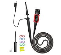 Puthernm P4100 Sonda per Oscilloscopio 100:1 2KV Connettore BNC di Sicurezza Ad Alta Tensione 100MHz per Attenuazione Regolabile 'Oscilloscopio