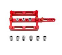 Puthernm per Tasselli Autocentrante per Tasselli da 6/8/10 Mm, Guida per La Foratura Dei Fori per Tasselli In Legno Localizzatore Posizionatore per La Lavorazione Legno
