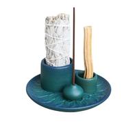 Puthernm Porta Bastoncini Bruciatore di Incenso Multiuso Fatto A Mano per Bastoncini di Incenso, Porta da Bruciare, Vassoio Raccogli Cenere