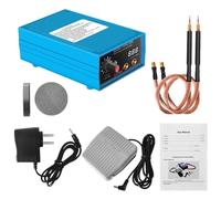 Puthernm Saldatore A Punti Portatile Ad Alta Potenza da 5000 W Mini Saldatore A Punti Portatile per Batteria 18650/26650/32650 Spina UE