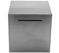 Puthernm Salvadanaio Sicuro nel Acciaio Inossidabile, Cassa di Risparmio Sicura per Bambini, può Solo Salvare Il Salvadanaio Che Non può Essere Rimosso