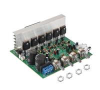 Puthernm Scheda Amplificatore Audio 2.1 Canali 240 W Scheda Amplificatore Subwoofer Ad Alta Potenza AMP Dual AC18 - Home Theater 24 V