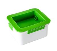 Puthernm Scolapasta per pressa alimentare, macchina vegana, pressa senza con vassoio di scarico, dispositivo di drenaggio poco ingombrante, facile da installare e utilizzare
