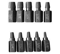 Puthernm Set di Estrattori per di Aggiornamento, Set di Estrattori per a Testa Esagonale da 10 Pezzi da 3,2-10,3 Mm per Bulloni Danneggiati Ruggine