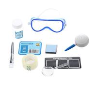 Puthernm Set di Impronte digitali Detective Prova Giocattolo con pastiglie Timbro Magnifier Brush