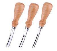 Puthernm Smussatrice per Bordi nel Pelle di 3 Dimensioni 4Mm 6Mm 8Mm Smussatrice per Bordi nel Pelle Smussatrice DIY Pressa per Bordi nel Pelle