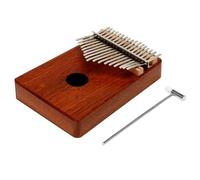 Puthernm Strumento Musicale per Pianoforte Un Pollice Kalimba Un 17 Chiavi con Borsa nel Tela con Accordatore Accessori Kalimba