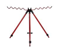 Puthernm Supporto A Treppiede per Canne da Pesca Tripode da Pesca Pieghevole 8Scanalatura in Lega di Alluminio Supporto da Pesca per Accessori da Pesca