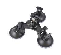 Puthernm Supporto da Auto con Ventosa Tripla per Supporto per Stabilizzatore per Fotocamera con Adattatore di Espansione