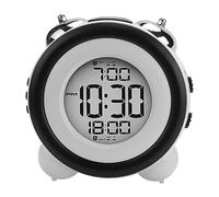 Puthernm Sveglia Digitale, Visualizzazione della Data e 'Ora Campana Doppia Molto Rumorosa per Ha Il Sonno Pesante Doppia Sveglia con Retroilluminazione Blu per Adolescenti