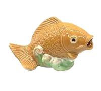 Puthernm Tappi per bullone da WC, Coperchi per bullone da toilette in resina, decorazione per il bagno, parti di ricambio per WC di facile installazione, giallo 1 pezzo