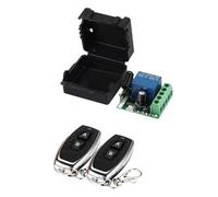 Puthernm Trasmettitore 433 MHz Interruttore di Controllo Remoto Wireless Modulo Ricevitore Relè Universale DC12V 1CH