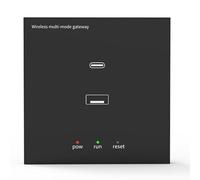Puthernm Tuya Zigbee Multi-Mode Wall Gateway Smart Home Wifi Bluetooth Mesh Mesh Smart Life Control