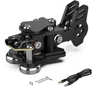 Putikeeg CW, tasto Morse, tasto telegrafo, telecomando per amatoriali, codice Morse, tastiera telegramma, trasmettitore Morse, trasmettitore radio con codice Morse (nero)