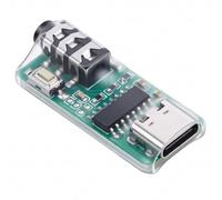 Putikeeg Morse Code Practice - Adattatore USB da tipo C a USB per computer e cellulare, supporta software Vband e spina da 3,5 mm, dispositivo di allenamento portatile (tipo C