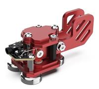 Putikeeg Tasto morse CW,chiave telegrafica,trasmettitore codice morse,chiave in codice morse,ricetrasmittente per radioamatori,Pulsante Morse,keyers CW (Red)