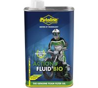 Putoline Action Fluid Bio MX Olio Per Filtro Aria In Schiuma Moto Off Road 1L