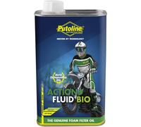 Putoline Action Fluid Bio MX Olio Per Filtro Aria In Schiuma Moto Off Road 1L