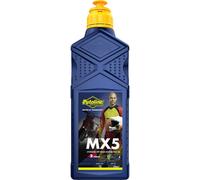 PUTOLINE MX5 2-Stroke Off Road Due-Tempi Olio Motore 1Liter Bottiglia