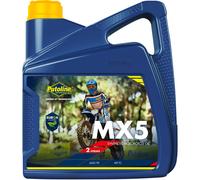 Putoline MX5 Off Road MX Motocross Sintetico 2 Olio Tempi Pre / Post Mix - 4L
