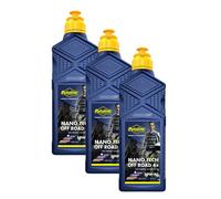 PUTOLINE Nano Tech R+ Off Road 4 Tempi 10W-40 Olio Motore 3x1 Litro Bottiglia