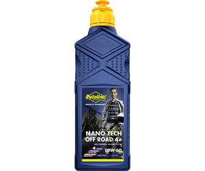 Putoline Nano Tech R+ Off Road 4 Tempi 10W-60 Olio Motore 1 Litro Bottiglia