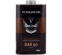 Putoline Originale V-Twin SAE 50w Minerale Moto Olio 1L Barattolo