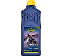 Putoline Sport 4R 10W/30 Olio Motore 4 Tempi Semi Sintetico N-Tech 1 L