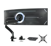PUTORSEN - Supporto per monitor Ultrawide 22-57 pollici, regolabile in altezza, fino a 27 kg, VESA Max fino a 200 x 200 cm