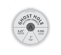 Putt Target Ghost Hole - Disco piatto per allenamento con fori fantasma per praticare il putting e la scheggiatura, dimensioni ufficiali, per interni ed esterni, accessori da golf, regalo perfetto per