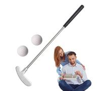 Putter Club Doppio Senso - Golf Interno, Strumento Di Allenamento | Putter In Lega Di Zinco Con Albero In Acciaio Maniglia TPR Per La Camera Da Letto Uso Del Tappeto