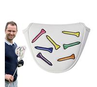 Putter Cover - Premium PU Leather Golf Sleeve, Magnetic Secure Headcover, Scratch-Resistant Protective Gear, Lightweight Portable Club Accessory | Equipment For Training Rounds Tournament Practice