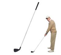 Putter da golf - Club di pratica rosso unico per allenamento di Putt in interni ed esterni, asse in acciaio di qualità, impugnatura comoda, ideale per praticare golf e mini golf Ju